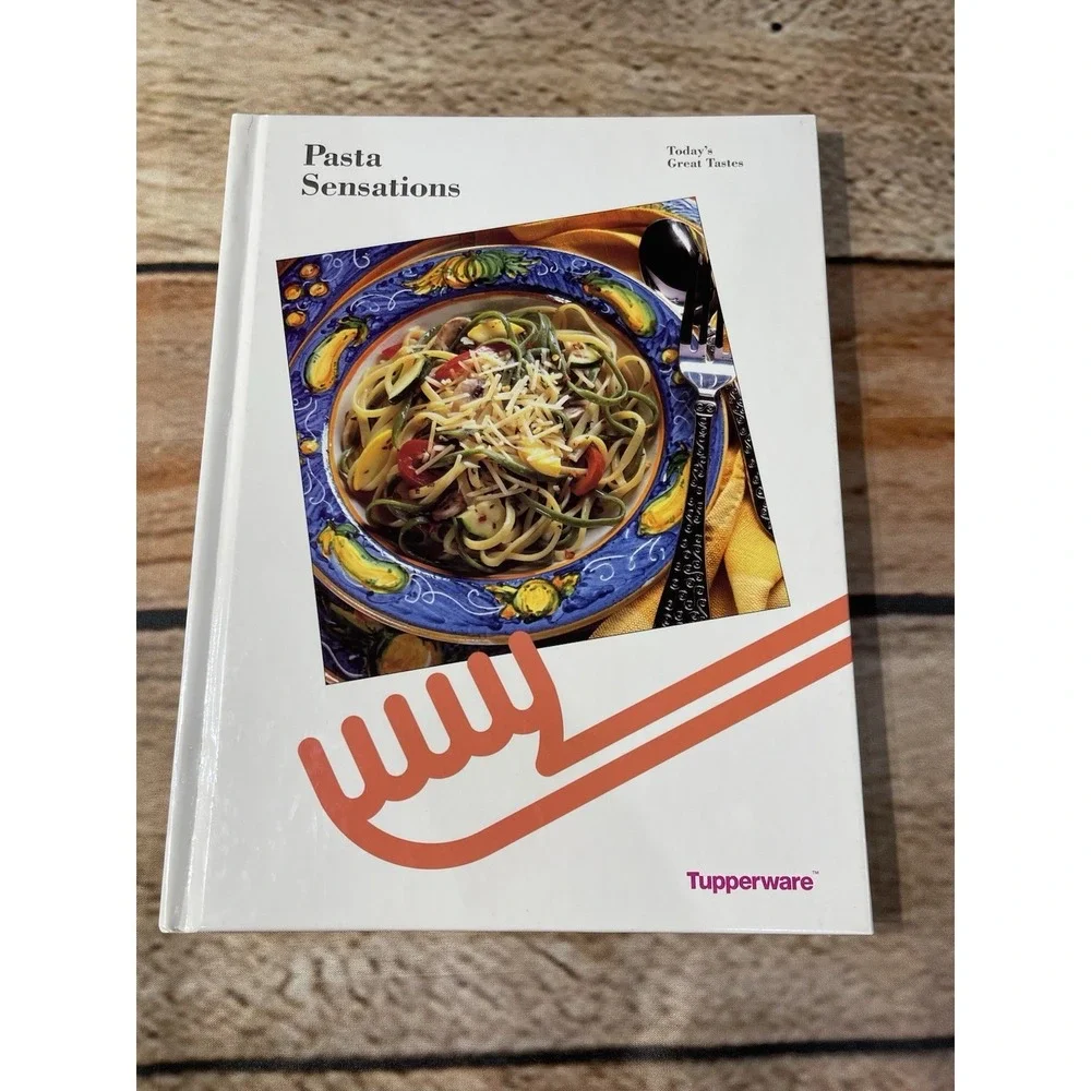Vintage 1994 Tupperware‎ Pasta Sensations Cookbook